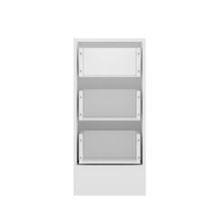 Alvinka Mutfak Modül Mbr_A Alt 3Ç 40Cm Dolap Beyaz Kumtaşı