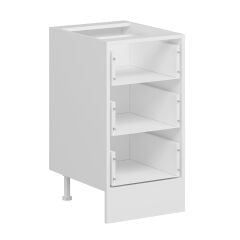 Alvinka Mutfak Modül Mbr_A Alt 3Ç 45Cm Dolap Beyaz Kumtaşı