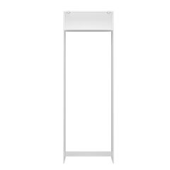 Alvinka Mutfak Modül Mbr_B 80-H240Cm Buz Dolabı Beyaz Beyaz Mdf