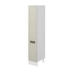 Alvinka Mutfak Modül Mbr_A 40-H222Cm Boy Dolabı Beyaz Kumtaşı