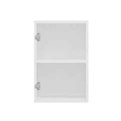 Alvinka Mutfak Modül Mbr_C Üst 1Dk1R 40-H60Cm Dolap Beyaz Antrasit Suntalam