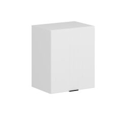 Alvinka Mutfak Modül Mbr_B Üst 1Dk1R 50-H60Cm Dolap Beyaz Beyaz Mdf