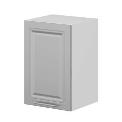 Alvinka Mutfak Modül Mbr_C Üst 1Dk1R 40-H60Cm Dolap Beyaz Antrasit Mdf