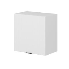 Alvinka Mutfak Modül Mbr_B Üst 1Dk1R 60-H60Cm Dolap Beyaz Beyaz Mdf