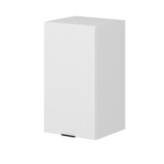 Alvinka Mutfak Modül Mbr_B Üst 1Dk2R 40-H72Cm Dolap Beyaz Beyaz Mdf