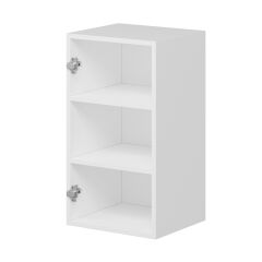 Alvinka Mutfak Modül Mbr_B Üst 1Dk2R 40-H72Cm Dolap Beyaz Beyaz Mdf