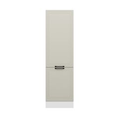 Alvinka Mutfak Modül Mbr_A 60-H210Cm Boy Dolabı Beyaz Kumtaşı