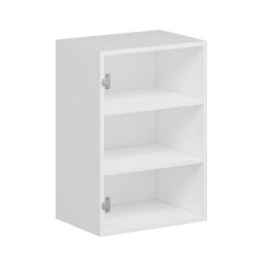 Alvinka Mutfak Modül Mbr_B Üst 1Dk2R 50-H72Cm Dolap Beyaz Beyaz Mdf