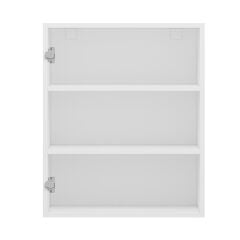 Alvinka Mutfak Modül Mbr_B Üst 1Dk2R 60-H72Cm Dolap Beyaz Beyaz Suntalam