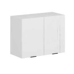 Alvinka Mutfak Modül Mbr_B Üst 2Dk1R 80-H60Cm Dolap Beyaz Beyaz Mdf