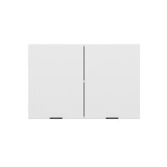 Alvinka Mutfak Modül Mbr_B Üst 2Dk1R 90-H60Cm Dolap Beyaz Beyaz Suntalam