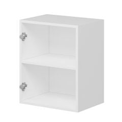 Alvinka Mutfak Modül Mbr_A Üst 1Dk1R 50-H60Cm Dolap Beyaz Kumtaşı