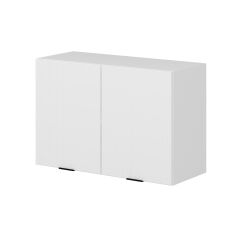 Alvinka Mutfak Modül Mbr_B Üst 2Dk1R 90-H60Cm Dolap Beyaz Beyaz Mdf