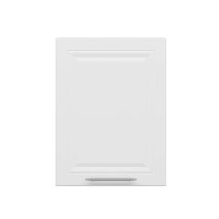 Alvinka Mutfak Modül Mbr_C Üst 1Dk1R 45-H60Cm Dolap Beyaz Beyaz Mdf