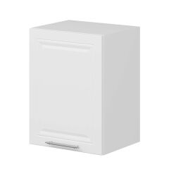 Alvinka Mutfak Modül Mbr_C Üst 1Dk1R 45-H60Cm Dolap Beyaz Beyaz Mdf