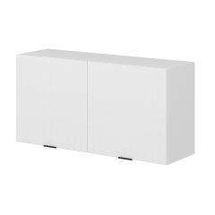 Alvinka Mutfak Modül Mbr_B Üst 2Dk1R 120-H60Cm Dolap Beyaz Beyaz Suntalam