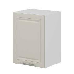 Alvinka Mutfak Modül Mbr_C Üst 1Dk1R 45-H60Cm Dolap Beyaz Kumtaşı Mdf