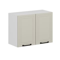 Alvinka Mutfak Modül Mbr_A Üst 2Dk1R 80-H60Cm Dolap Beyaz Kumtaşı