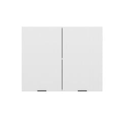 Alvinka Mutfak Modül Mbr_B Üst 2Dk1R 90-H72Cm Dolap Beyaz Beyaz Mdf