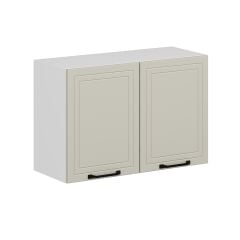 Alvinka Mutfak Modül Mbr_A Üst 2Dk1R 90-H60Cm Dolap Beyaz Kumtaşı