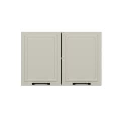 Alvinka Mutfak Modül Mbr_A Üst 2Dk1R 90-H60Cm Dolap Beyaz Kumtaşı