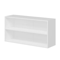 Alvinka Mutfak Modül Mbr_C Üst 2Dk1R 120-H60Cm Dolap Cam Beyaz Beyaz