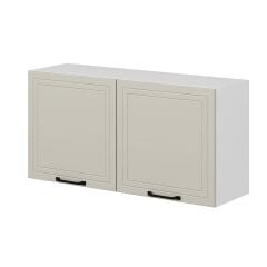 Alvinka Mutfak Modül Mbr_A Üst 2Dk1R 120-H60Cm Dolap Beyaz Kumtaşı