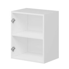 Alvinka Mutfak Modül Mbr_C Üst 1Dk1R 50-H60Cm Dolap Beyaz Beyaz Suntalam