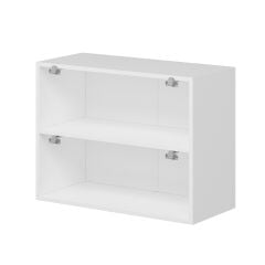 Alvinka Mutfak Modül Mbr_A Üst 2Yk1R 80-H60Cm Dolap Beyaz Kumtaşı