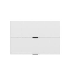 Alvinka Mutfak Modül Mbr_B Üst 2Yk1R 90-H60Cm Dolap Beyaz Beyaz Mdf