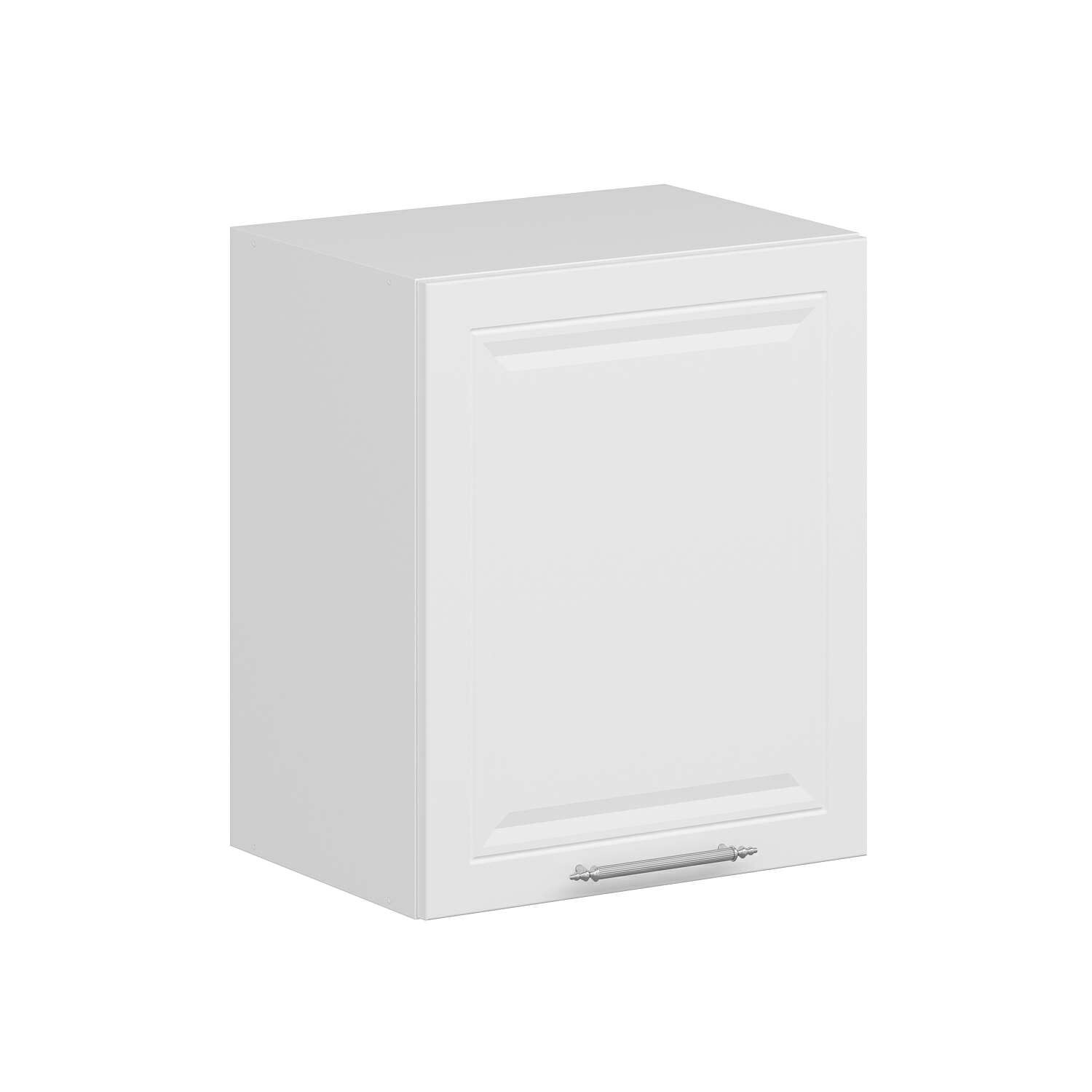 Alvinka Mutfak Modül Mbr_C Üst 1Dk1R 50-H60Cm Dolap Beyaz Beyaz Mdf