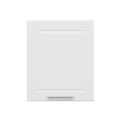 Alvinka Mutfak Modül Mbr_C Üst 1Dk1R 50-H60Cm Dolap Beyaz Beyaz Mdf