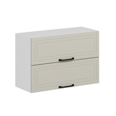 Alvinka Mutfak Modül Mbr_A Üst 2Yk1R 90-H60Cm Dolap Beyaz Kumtaşı