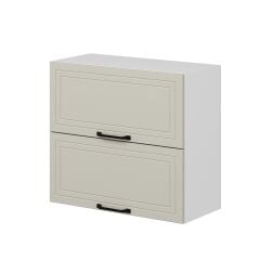 Alvinka Mutfak Modül Mbr_A Üst 2Yk1R 80-H72Cm Dolap Beyaz Kumtaşı