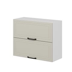 Alvinka Mutfak Modül Mbr_A Üst 2Yk1R 90-H72Cm Dolap Beyaz Kumtaşı