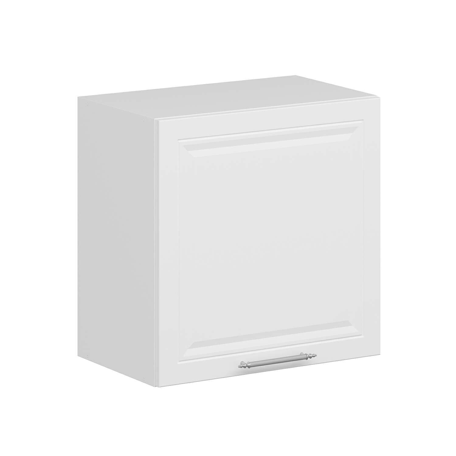 Alvinka Mutfak Modül Mbr_C Üst 1Dk1R 60-H60Cm Dolap Beyaz Beyaz Mdf