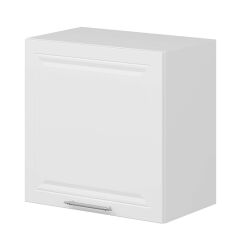 Alvinka Mutfak Modül Mbr_C Üst 1Dk1R 60-H60Cm Dolap Beyaz Beyaz Mdf