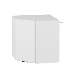 Alvinka Mutfak Modül Mbr_B Üst 1Dk1R 60-H60Cm Köşe Dolap Beyaz Beyaz Suntalam