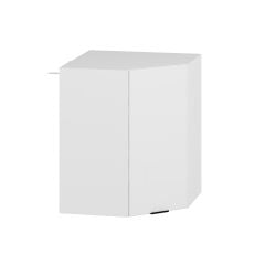 Alvinka Mutfak Modül Mbr_B Üst 1Dk1R 60-H72Cm Köşe Dolap Beyaz Beyaz Mdf