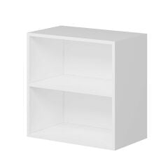 Alvinka Mutfak Modül Mbr_C Üst 1Dk1R 60-H60Cm Dolap Cam Beyaz Beyaz Suntalam