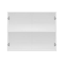 Alvinka Mutfak Modül Mbr_C Üst 2Dk1R 90-H72Cm Dolap Beyaz Kumtaşı