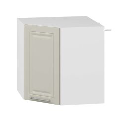 Alvinka Mutfak Modül Mbr_C Üst 1Dk1R 60-H60Cm Köşe Dolap Beyaz Kumtaşı Suntalam