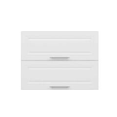 Alvinka Mutfak Modül Mbr_C Üst 2Yk1R 80-H60Cm Dolap Beyaz Beyaz