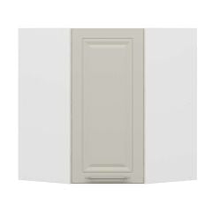 Alvinka Mutfak Modül Mbr_C Üst 1Dk1R 60-H72Cm Köşe Dolap Beyaz Kumtaşı Mdf