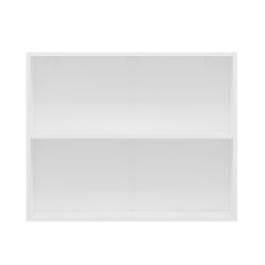 Alvinka Mutfak Modül Mbr_A Üst 2Yk1R 90-H72Cm Dolap Cam Beyaz Kumtaşı