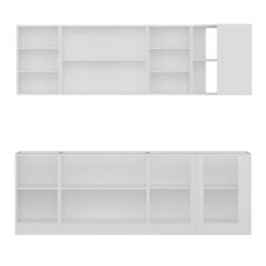 Minar 240Cm Köşe Mutfak Dolabı - Beyaz/Antrasit K240-A2