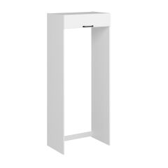 Alvinka Mutfak Modül Mbr_A 90-H222Cm Buzdolabı Beyaz Beyaz
