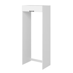 Alvinka Mutfak Modül Mbr_A 90-H222Cm Buzdolabı Beyaz Beyaz