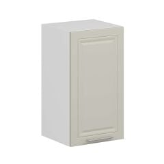 Alvinka Mutfak Modül Mbr_C Üst 1Dk2R 40-H72Cm Dolap Beyaz Kumtaşı Mdf