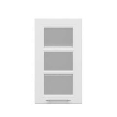 Alvinka Mutfak Modül Mbr_C Üst 1Dk2R 40-H72Cm Dolap Cam Beyaz Beyaz Suntalam